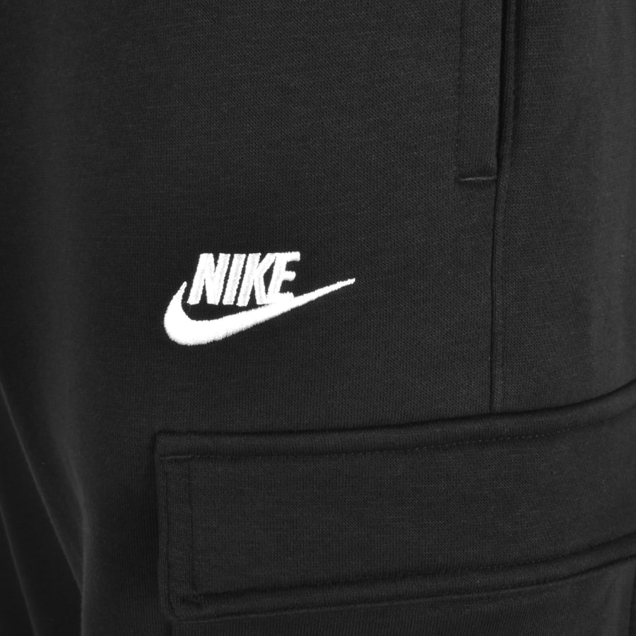 Nike Club Cargo Jogging Bottoms Black